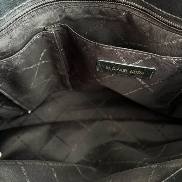 Michael Kors Ellis Leather Shoulder Tote - Picture 10 of 14